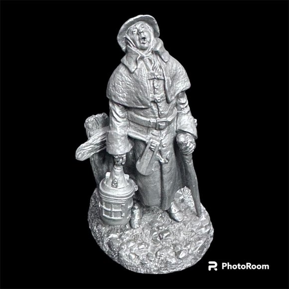 Franklin Mint Other - THE WATCHMAN FIGURINE FINE PEWTER THE FRANKLIN MINT‎ 1977